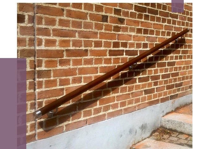 Изготовление пристенных поручней в Донском от 4407 руб. — ПРОЛЁТ-Днс