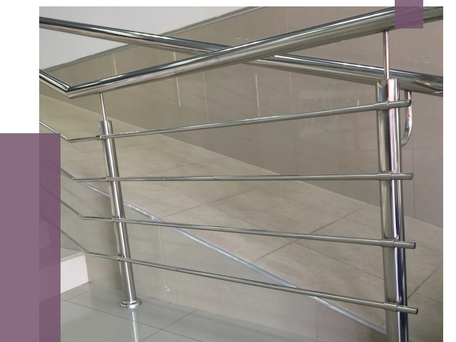 Изготовление поручней из нержавеющей стали в Донском